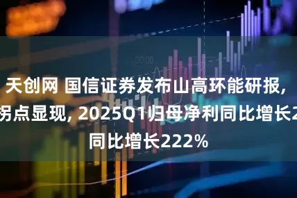 天创网 国信证券发布山高环能研报, 经营拐点显现, 2025Q1归母净利同比增长222%