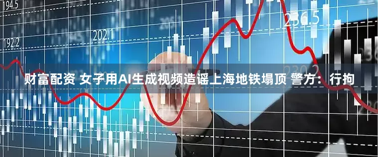 财富配资 女子用AI生成视频造谣上海地铁塌顶 警方：行拘